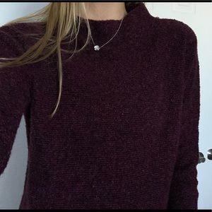 Plum lightweight sweater
